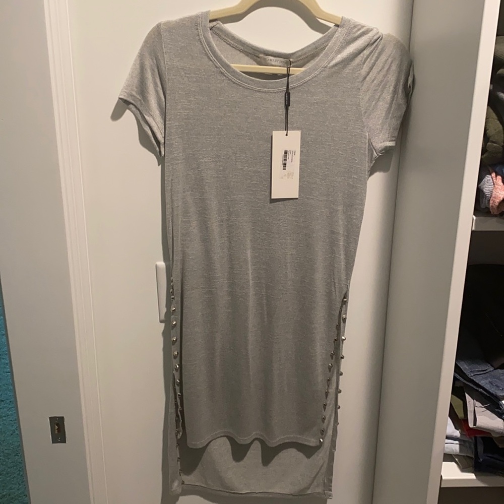 Silver Studded Beach CoverUp